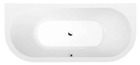 Przejdź do produktu VIVA D wanna akrylowa przyścienna 175x80x47cm, biała