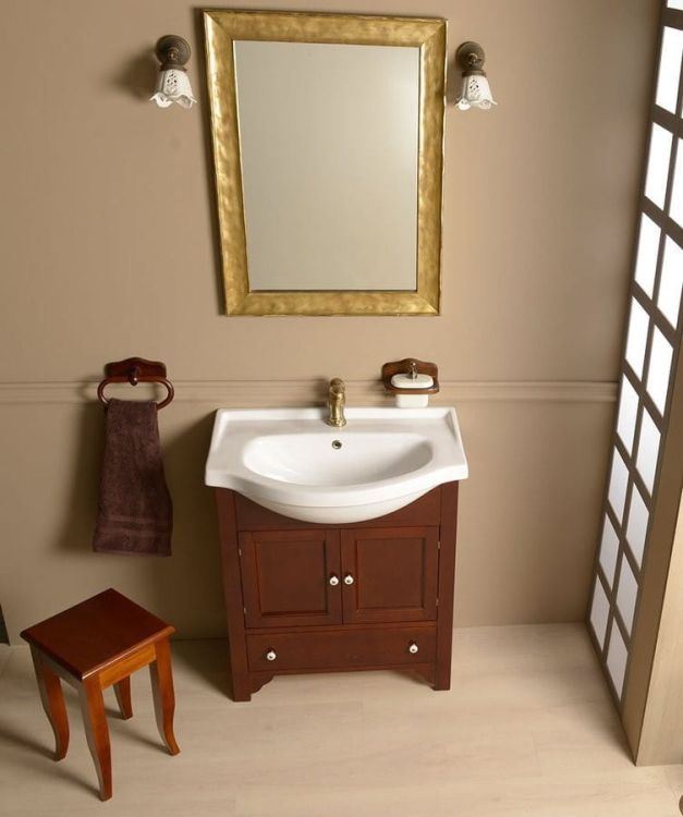 GALANTA TELLUS szafka umywalkowa 70x82x33cm, drzewo