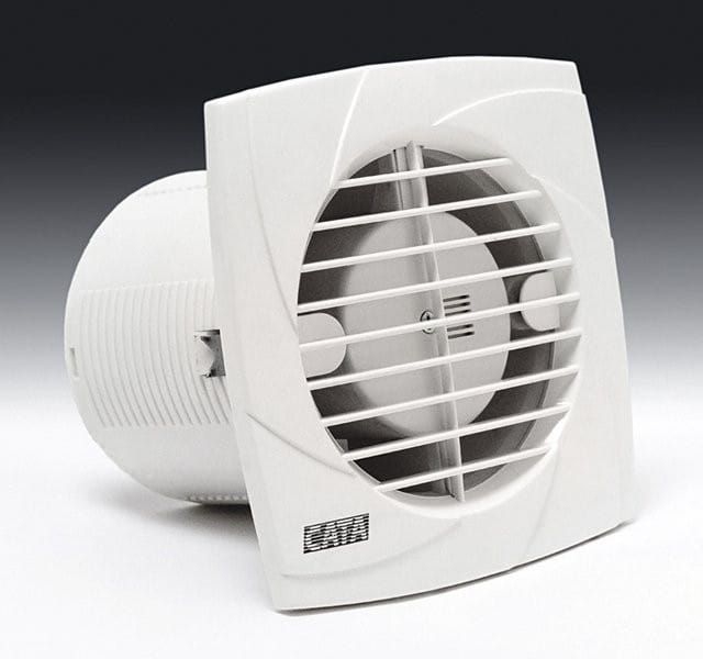 B-12 PLUS T wentylator łazienkowy z wył. czasowym, 20W, wylot 120mm, biały