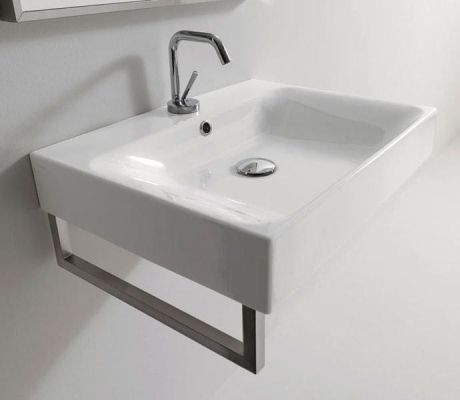 Przejdź do produktu CENTO umywalka ceramiczna 70x45cm, biały