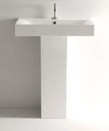 Przejdź do produktu CENTO umywalka ceramiczna 80x45cm, biały