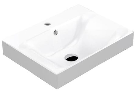 Przejdź do produktu CENTO umywalka ceramiczna 60x45cm, głęboka, biały