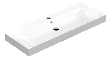 Przejdź do produktu CENTO umywalka ceramiczna 120x45cm, biały