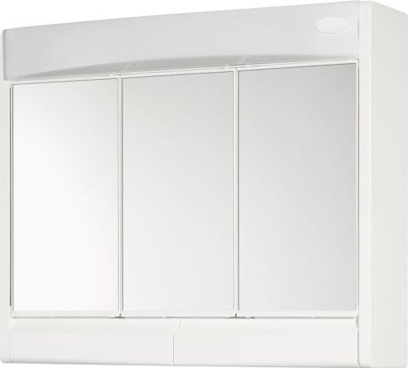 Przejdź do produktu SAPHIR szafka z lustrem 60x51x18cm, LED 6W, biały plastik