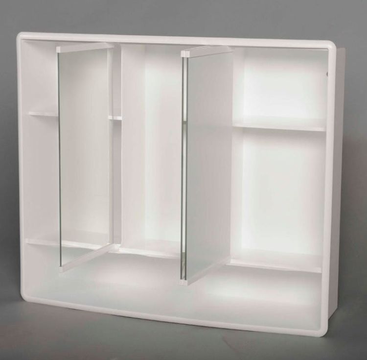 LYMO szafka z lustrem 58x49x14,7cm, plastik