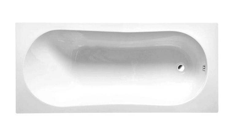 Wanna JIZERA 150x70X39cm, bez nóżek, biała