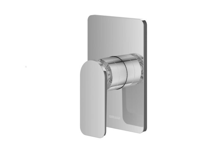 Bateria prysznicowa, podtynkowa 1-drożna Kohlman Wexpo QW220W chrom