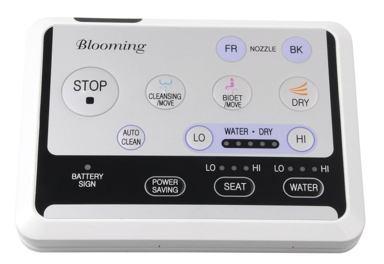 Blooming bidet elektroniczny ze zdalnym sterowaniem
