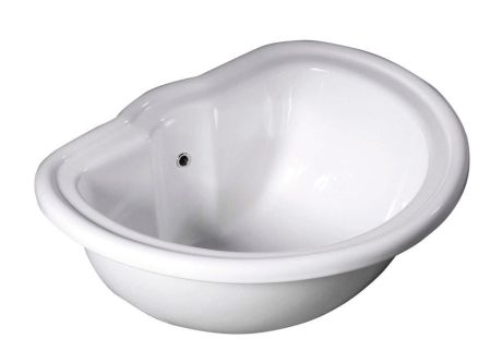 Przejdź do produktu RETRO umywalka wpuszczana w blat 50x41cm, biały