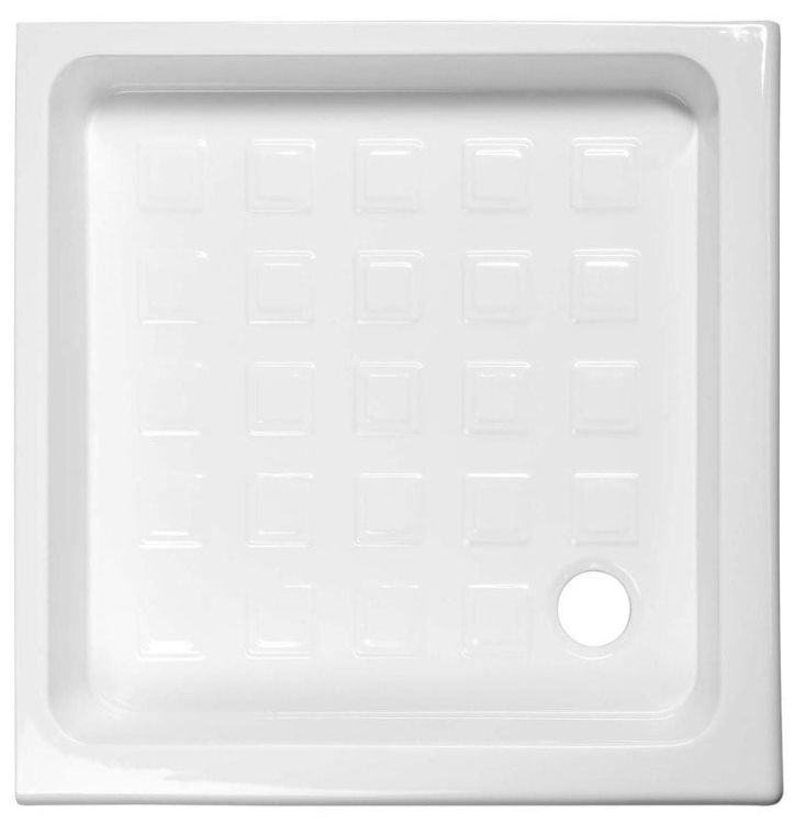 RETRO brodzik prysznicowy ceramiczny, kwadrat 90x90x20cm
