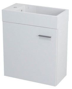 LATUS IV szafka umywalkowa 49,5x50x24,5 cm, biała
