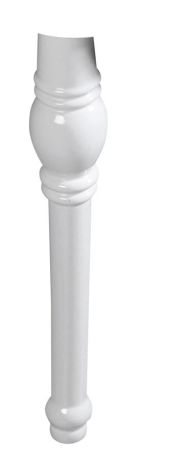 Przejdź do produktu RETRO ceramiczne nogi do umywalki 105001, proste, 1 sztuka, biały