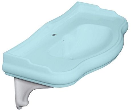 Przejdź do produktu RETRO ceramiczny reling do umywalki 105001, 1sztuka, biały