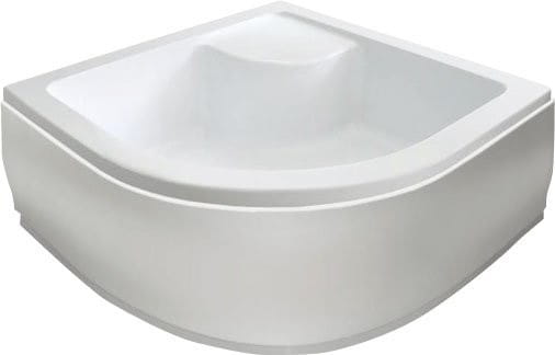 Brodzik prysznicowy, akrylowy półokrągły 90x90x28cm z nóżkami, R550