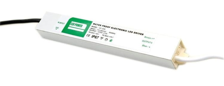 LED zasilacz 30W, 230/12V, wodoodporny