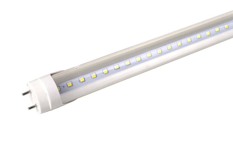 LED w rurce 10W, 230V, 600mm, T8, biel gaszona, szkło czyste, 835lm