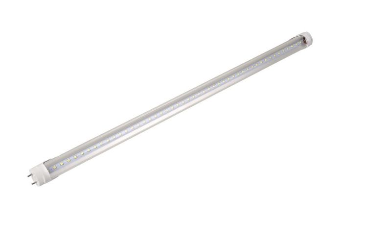 LED w rurce 10W, 230V, 600mm, T8, biel gaszona, szkło czyste, 835lm