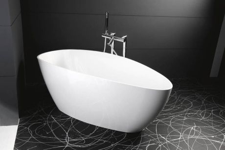 Przejdź do produktu ELIPSIE wanna 1570x700x560mm, kompozyt, objętość 260l, biały połysk