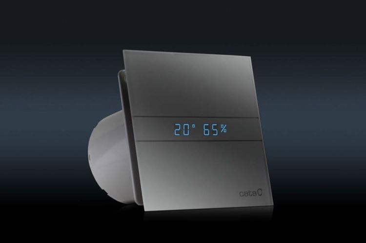 E-100 GTH wentylator łazienkowy osiowy z automatem, 4W/8W, wylot 100mm, biały
