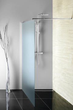 Przejdź do produktu Kabina prysznicowa 110 cm typu walk-in Aqualine WI110 chrom