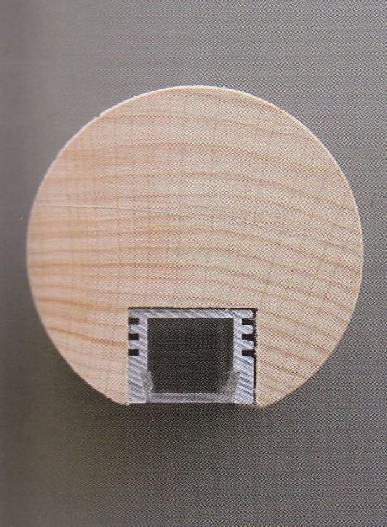 LED U profil 16x12mm, aluminium anodowane , 1m