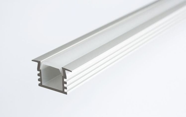 LED profil wpuszczany 22x12mm, aluminium anodowane , 1m