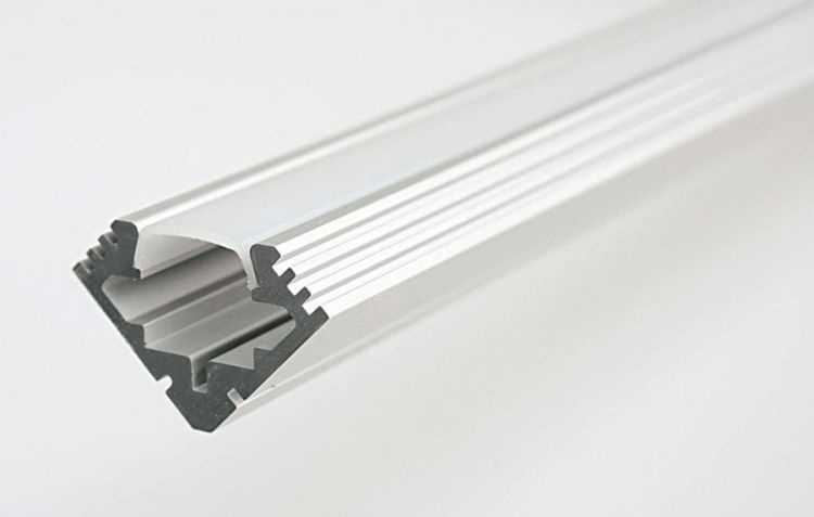 LED narożny profil 19x19mm, aluminium anodowane , 1m