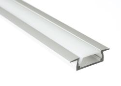 LED profil wpuszczany 22x6mm, aluminium anodowane , 2m