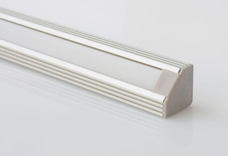 LED narożny profil 19x19mm, aluminium anodowane , 2m