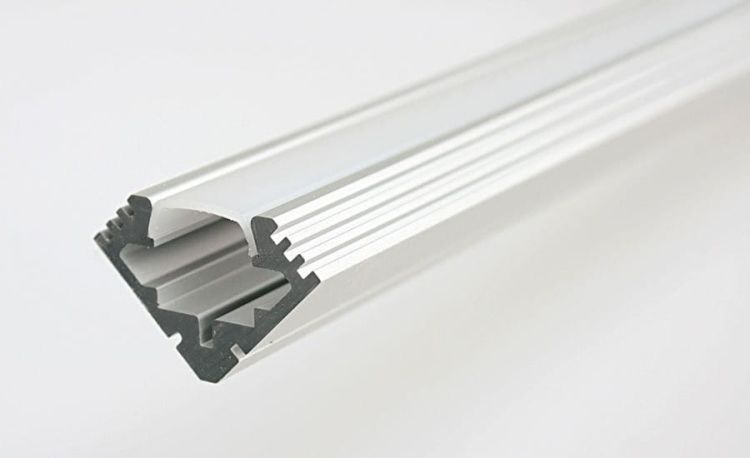 LED narożny profil 19x19mm, aluminium anodowane , 2m
