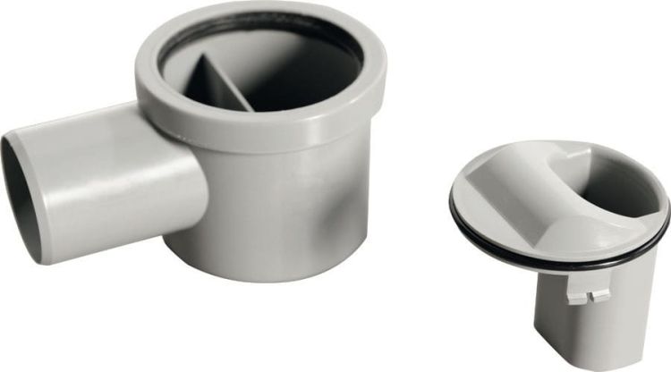 Zapasowy syfon niski 62mm, DN50 mm, 48l/min
