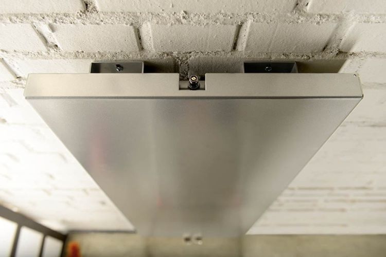 MAGNIFICA grzejnik 456x1206mm, srebro metaliczne