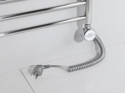 MOA grzałaka elektryczna z termostatem,, 800W, chrom