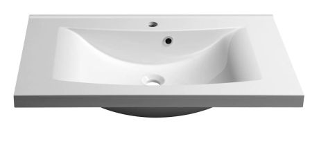 Przejdź do produktu LUCIOLA umywalka kompozytowa 80x48cm, biała