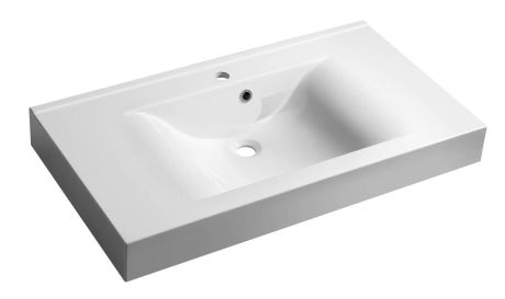 Przejdź do produktu FLAVIA umywalka kompozytowa 90x50cm, biała