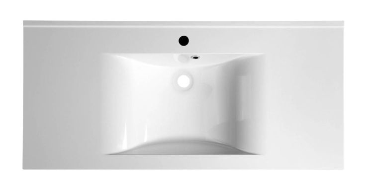 FLAVIA umywalka kompozytowa 110x50cm, biała