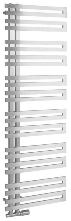 VOLGA grzejnik 500x1500mm, 465W, stal nierdzewna szczotkowana