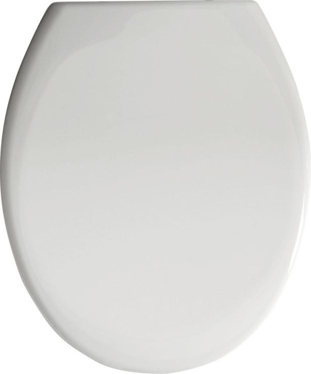 SOFIA deska WC, Soft Close, polypropylen, biała