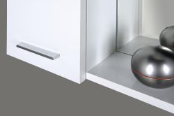 ZOJA/KERAMIA FRESH szafka z lustremm i ośw.LED, 60x60x14cm, biała, lewa