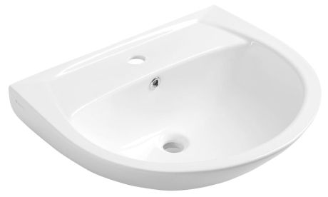 Przejdź do produktu Umywalka ceramiczna 60x48cm, biały