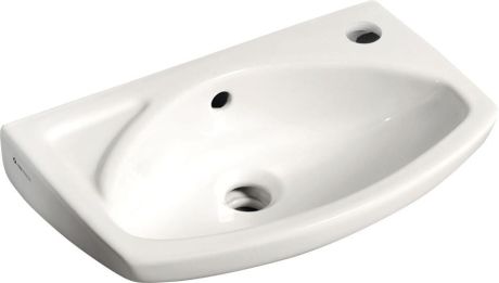 Przejdź do produktu Umywalka ceramiczna 45x28cm, biały