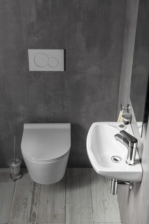 Umywalka ceramiczna 45x28cm