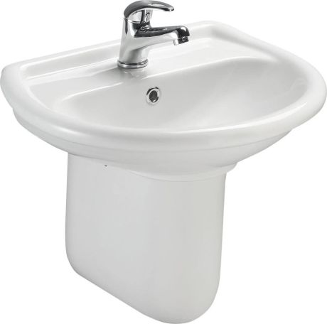 Przejdź do produktu Umywalka ceramiczna 50x40cm, biały