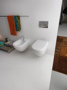 AQUATECH bidet wiszący 36,5x30x55cm