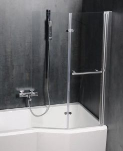 VERSYS L wanna asymetryczna 170x84x70x47cm, biała