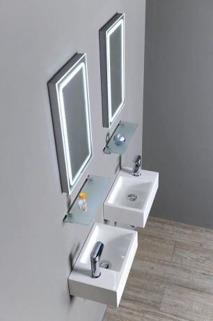 Przejdź do produktu ALABAMA umywalka kompozytowa, 36x11x23cm, lewa