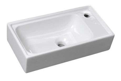 Przejdź do produktu ORION umywalka ceramiczna 50,5x26,5cm, biały