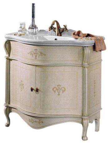 Przejdź do produktu GIGLIO DEC 90-P szafka z umywalką, szer. 90cm, avorio dekor