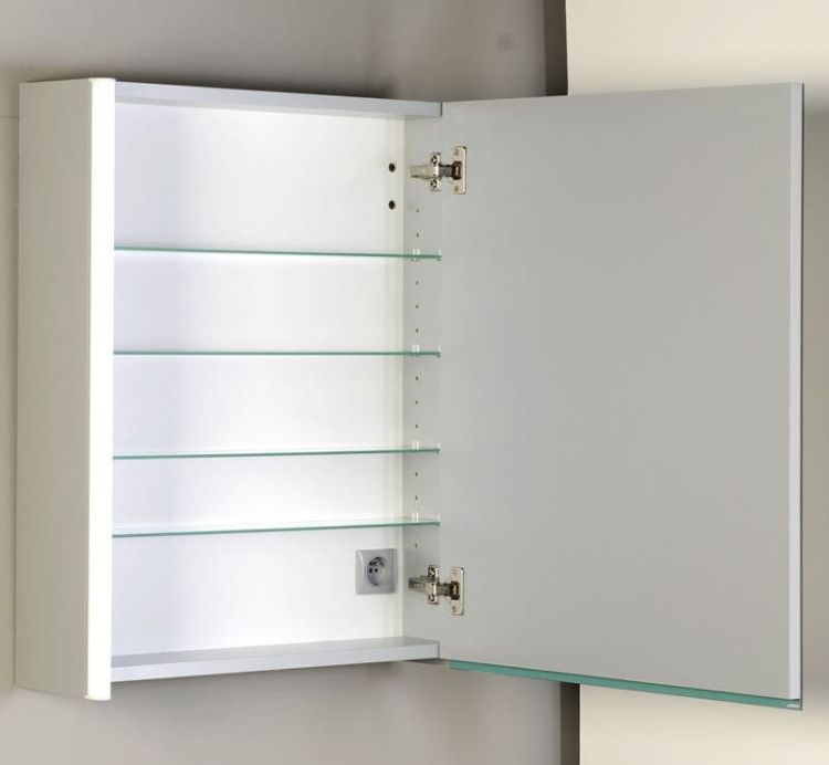 ALIX LED szafka z oświetleniem LED, 61,4x74,5x17cm, czujnik bezdotykowy