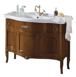 IRIS INLAY 110-S szafka z umywalką, szer. 110cm, noce